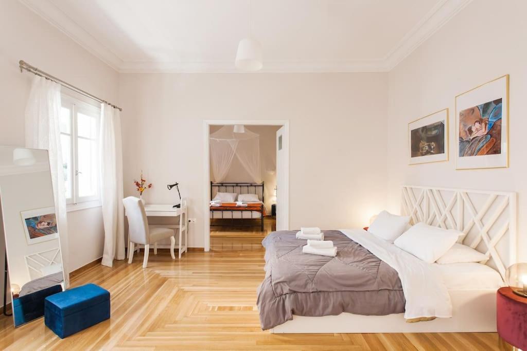 Splendid Full 5Bdr/3Bath/2Kitchens Mansion In Ath Apartman Athén Kültér fotó